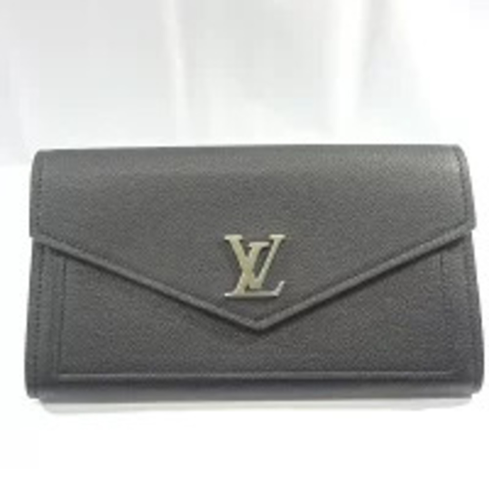 Louis Vuitton Portefeuille My Lockme Long Wallet Black